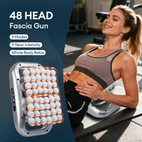 48-Head Deep Tissue Body Massage Gun