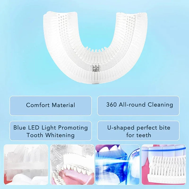 Intelligent U-Type Automatic Sonic Electric Toothbrush - 10