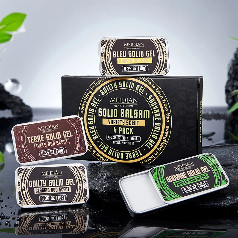 Portable Solid Cologne Perfume Set for Men - 22