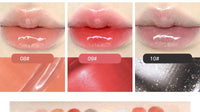 10-Color Moisturizing Lip Gloss Palette