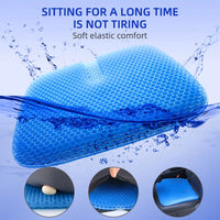 Honeycomb Gel Orthopedic Seat Cushion for Car and Office