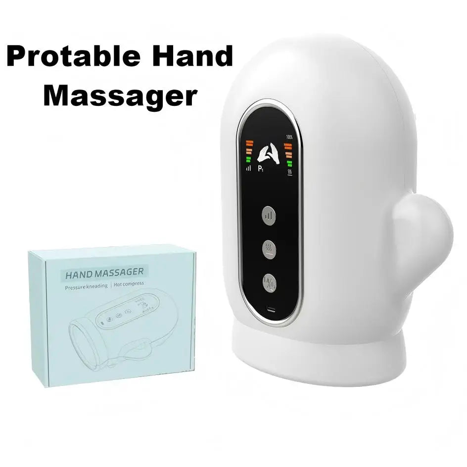 Electric Heated Hand Massager with Air Compression - 17