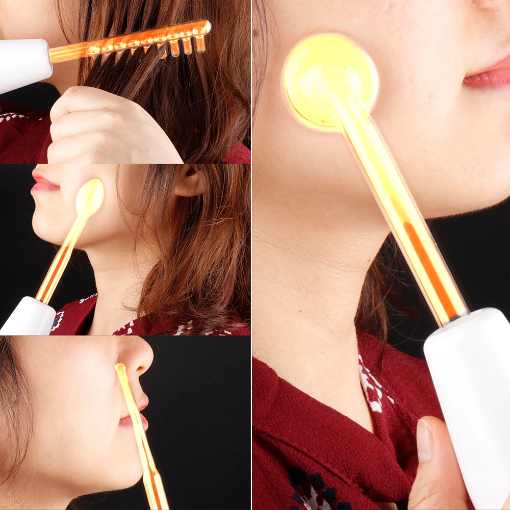 4-in-1 High-Frequency Facial Wand for Acne and Anti-Aging - 14