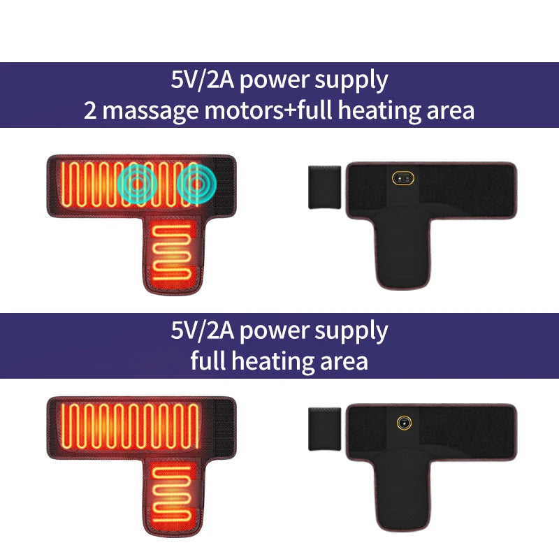 Heated Ankle Support Massager for Joint Pain Relief - 6