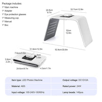 7-Color LED Photon Skin Therapy & Nano Hydration Machine