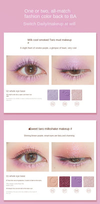 9-Color Waterproof Eyeshadow Palette for Professional Looks