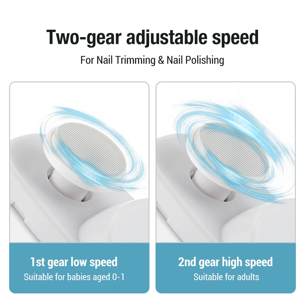 Automatic Electric Nail Trimmer and Polisher - 9