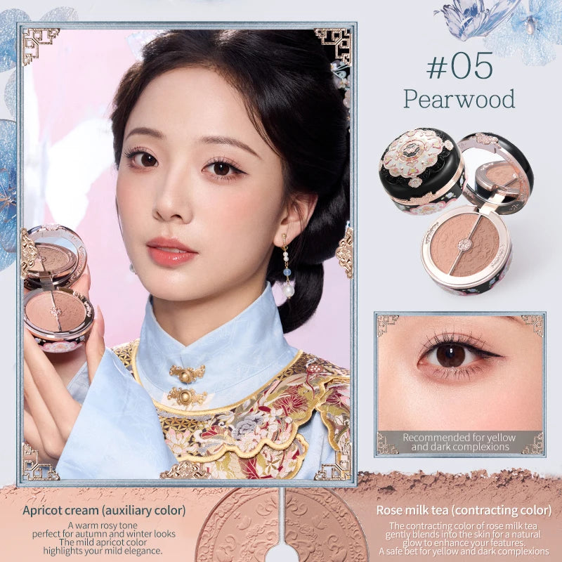 Duo Highlighting and Blush Powder Compact - 21