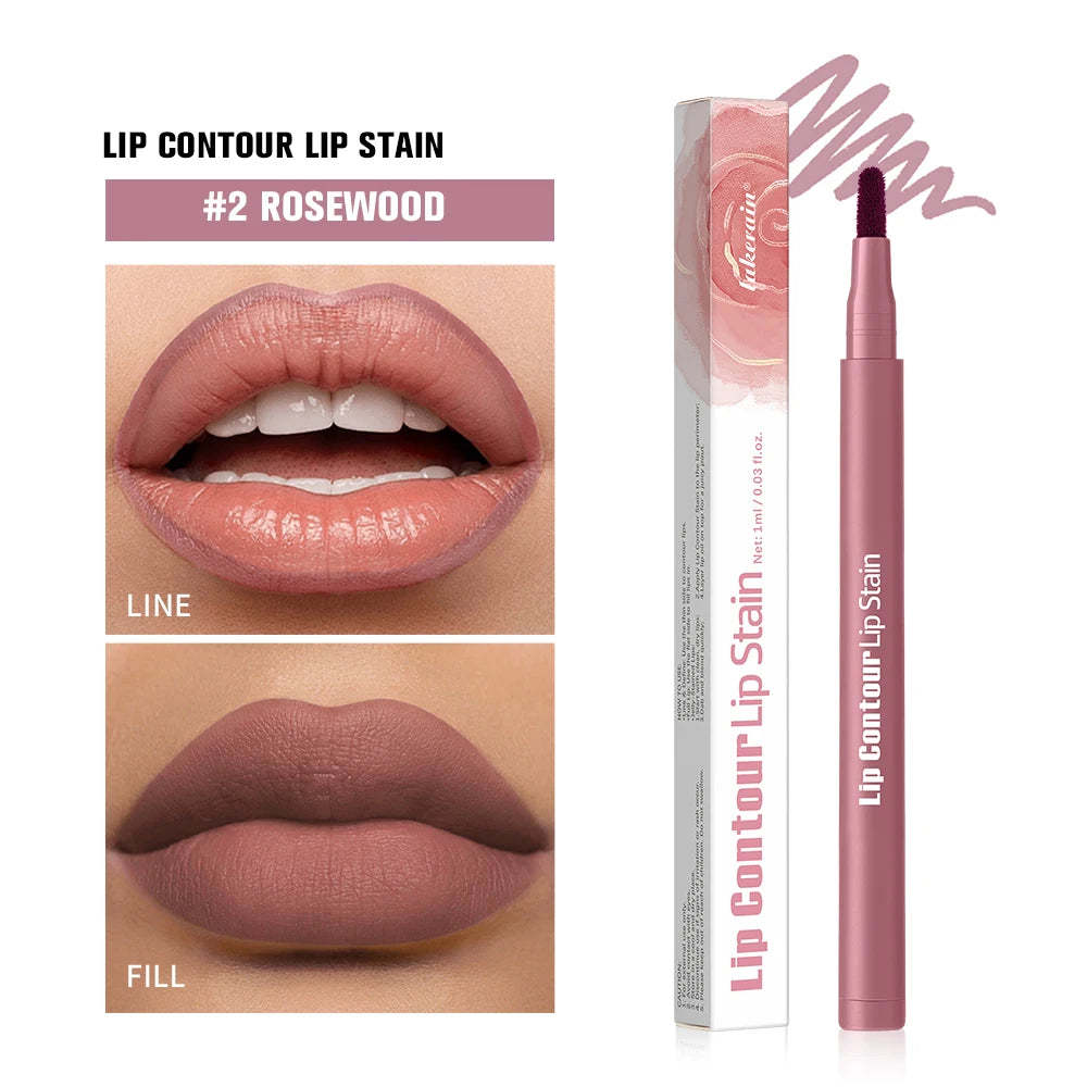 Dual-Sided Long-Lasting Lip Contour & Fill Stain - 32