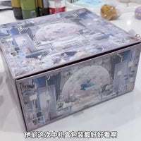 Decorative Aesthetic Makeup Storage Organizer Box