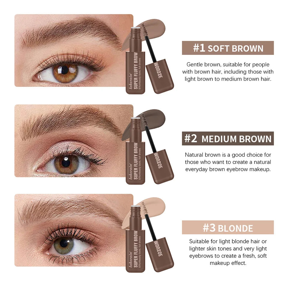 Waterproof Volumizing Eyebrow Mousse for Fluffy Brows - 9