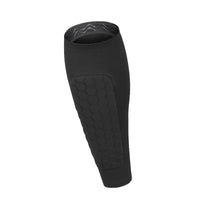 Protective Soccer Shin Guard Sleeves with Honeycomb Padding