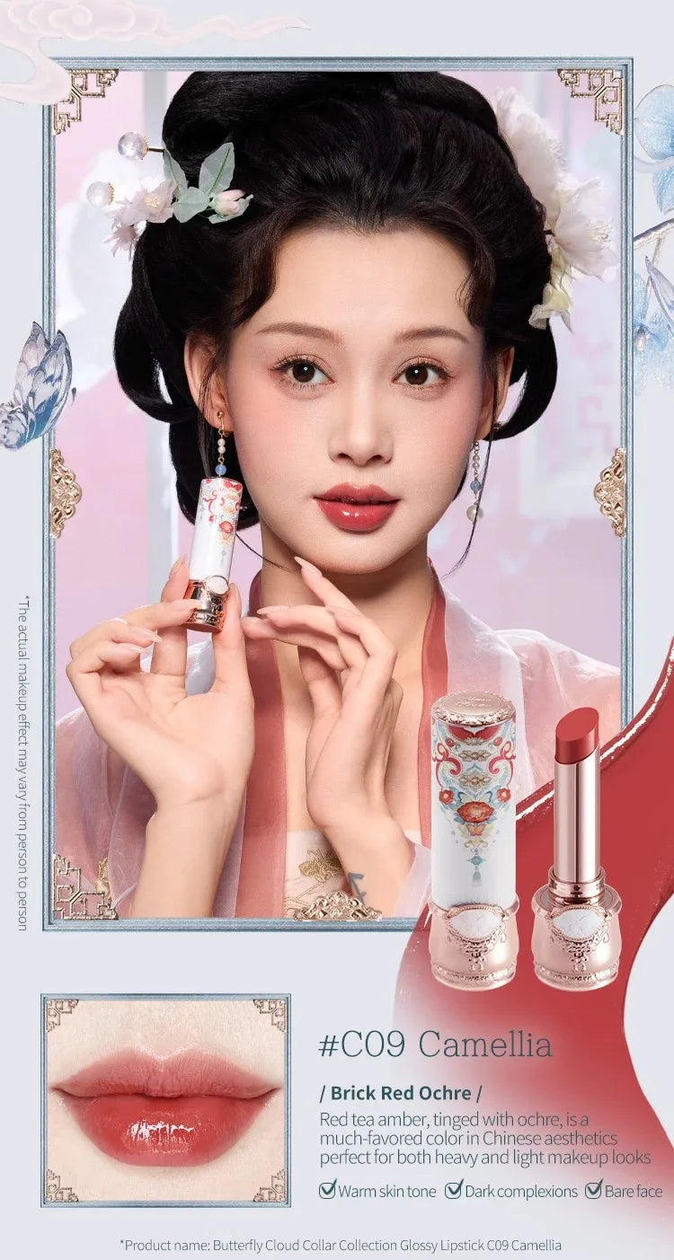 Moisturizing High-Pigment Glossy Lipstick - 23