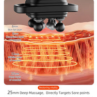 8-Head Deep Tissue Muscle Massage Gun