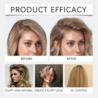 Vanilla Scented Dry Shampoo Spray for Instant Volume and Oil Control