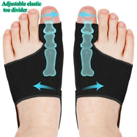 Adjustable Elastic Bunion Corrector and Toe Straightener