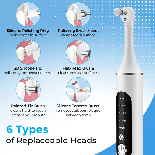 Electric Rechargeable Teeth Polishing and Whitening Kit