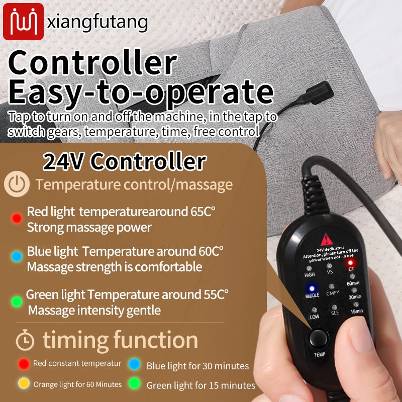Red Light Heating Hip Massager for Pain Relief - 6