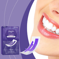 Purple Teeth Whitening Strips for Radiant Smile