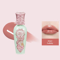 Hydrating Non-Sticky Tinted Lip Gloss for Shiny Long-Lasting Wear