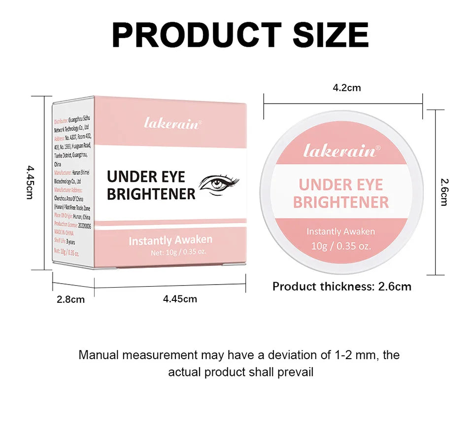 Hydrating Under Eye Brightening Concealer for Dark Circles - 17