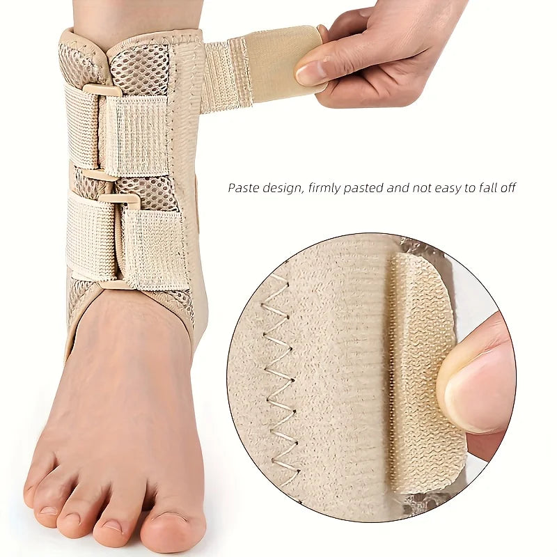 Adjustable Compression Ankle Support Brace for Sprains - 3