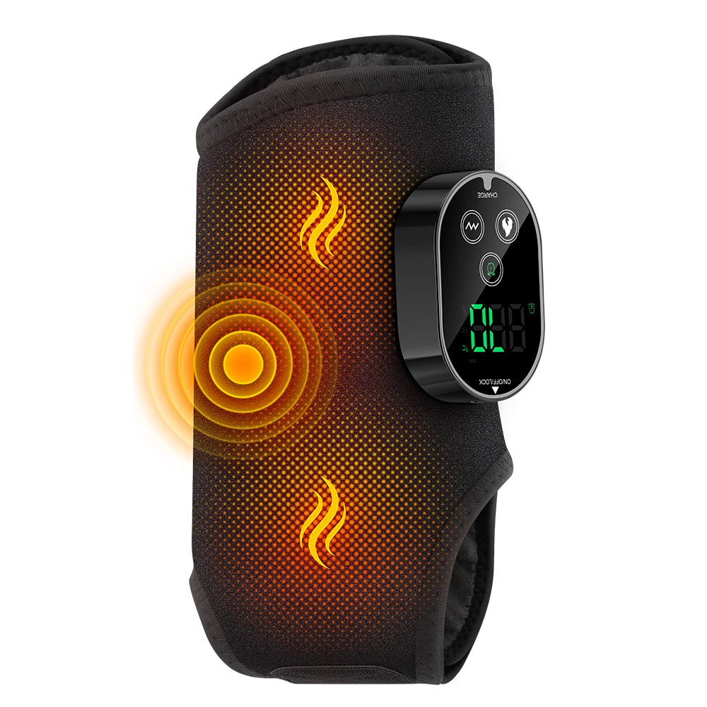 Portable Heated Vibration Leg and Foot Massager - 10