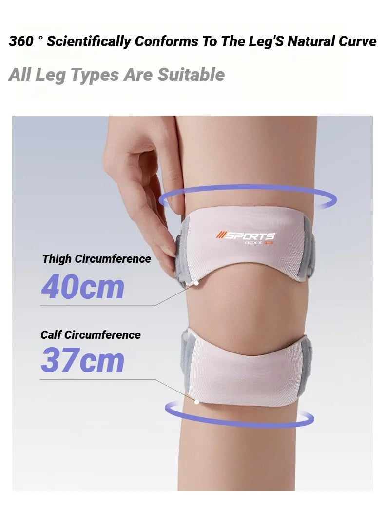 Adjustable Patella Knee Support Strap for Joint Pain Relief - 12