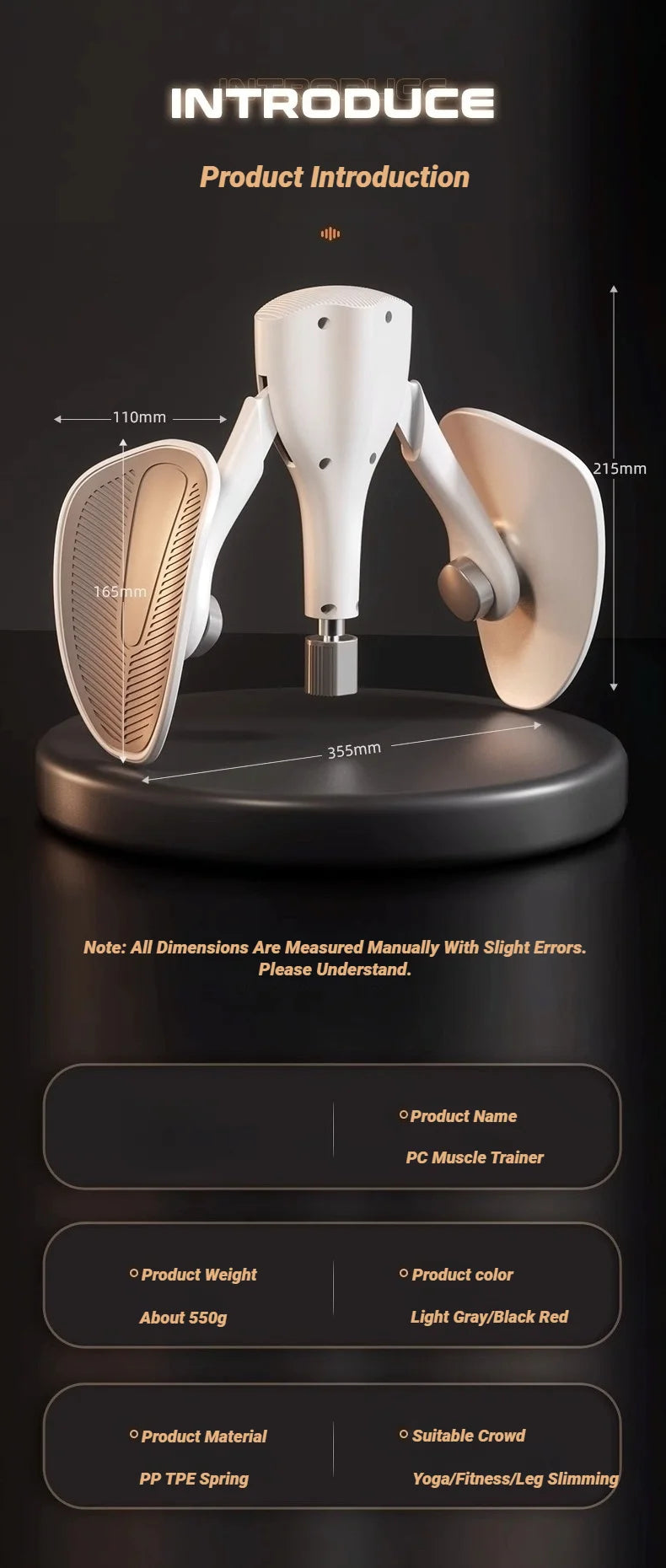 Adjustable Pelvic Floor and Inner Thigh Muscle Trainer - 13