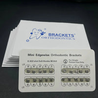 Professional Metal Orthodontic Dental Brackets Set