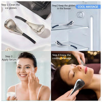 Stainless Steel Cooling Cryo Sticks for Facial Puffiness and Pores