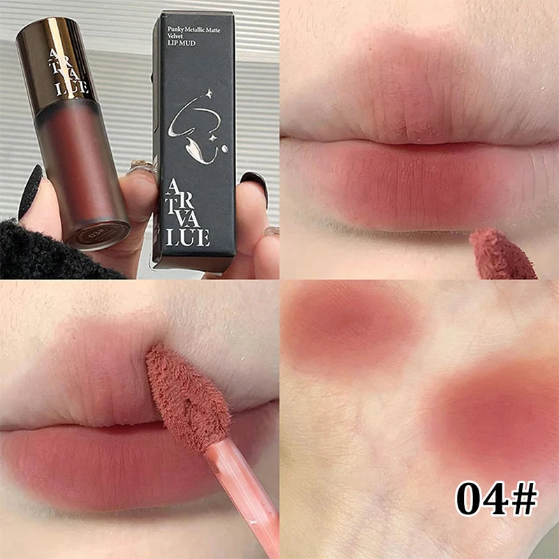Matte Velvet Lip Glaze for Long-Lasting Soft Mist Finish - 16