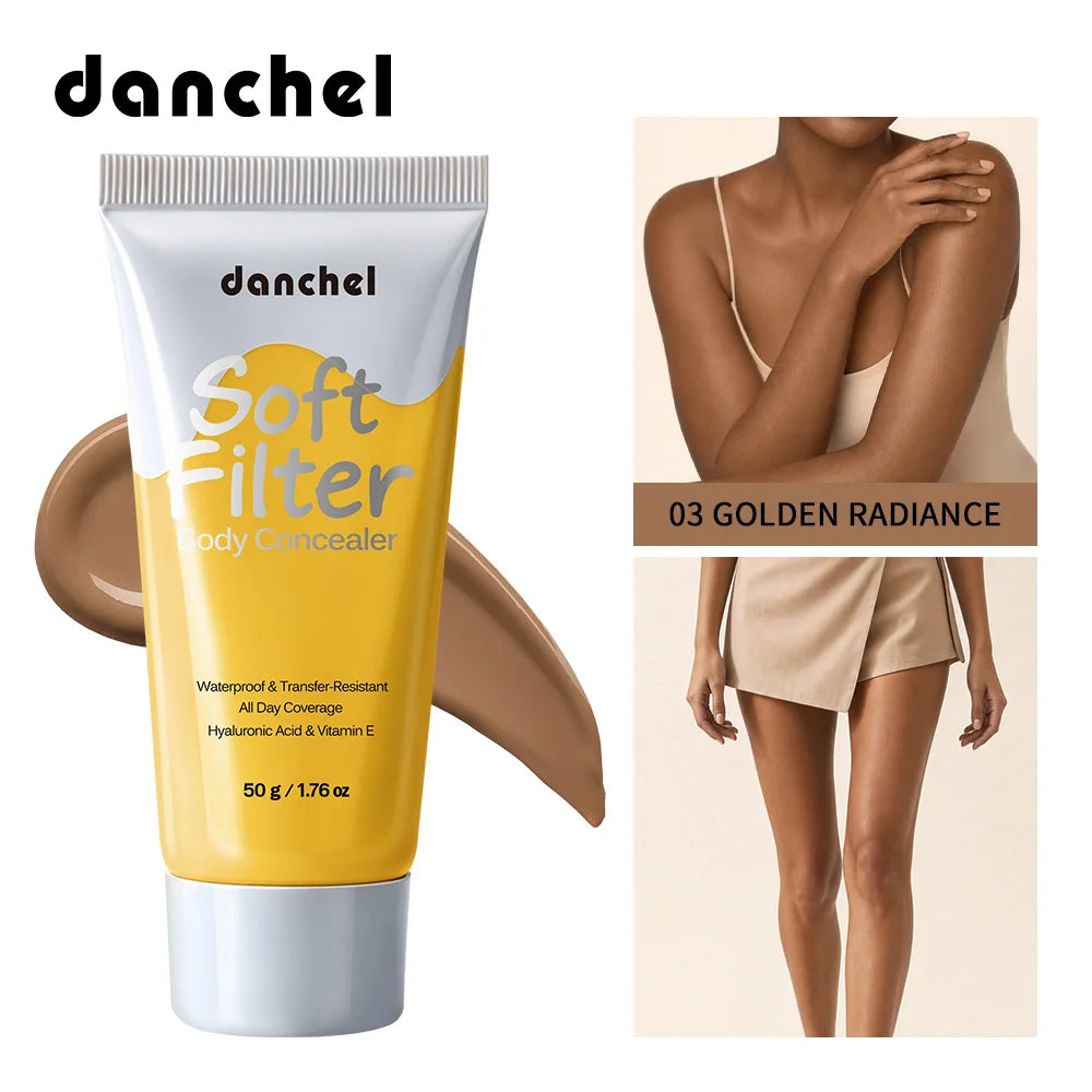 Waterproof Full Coverage Body Concealer for Scars and Tattoos - 24