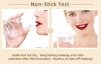 Long-Lasting Waterproof Velvet Matte Liquid Lipstick