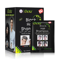 Instant Herbal Black Hair Dye Shampoo