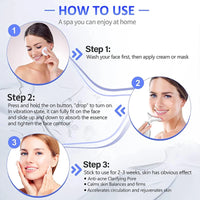 7-Color LED Neck and Face Lifting Massager