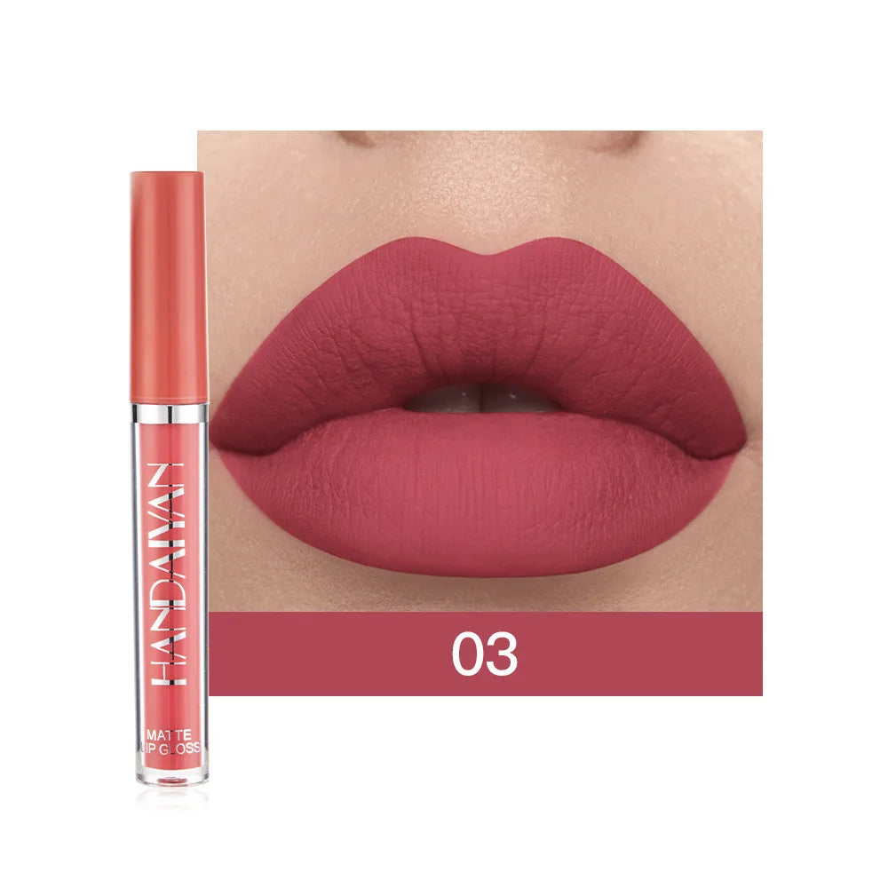 6-Piece Waterproof Matte Liquid Lipstick Set - 23