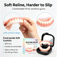 Instant Fit Realistic Cosmetic Denture Set