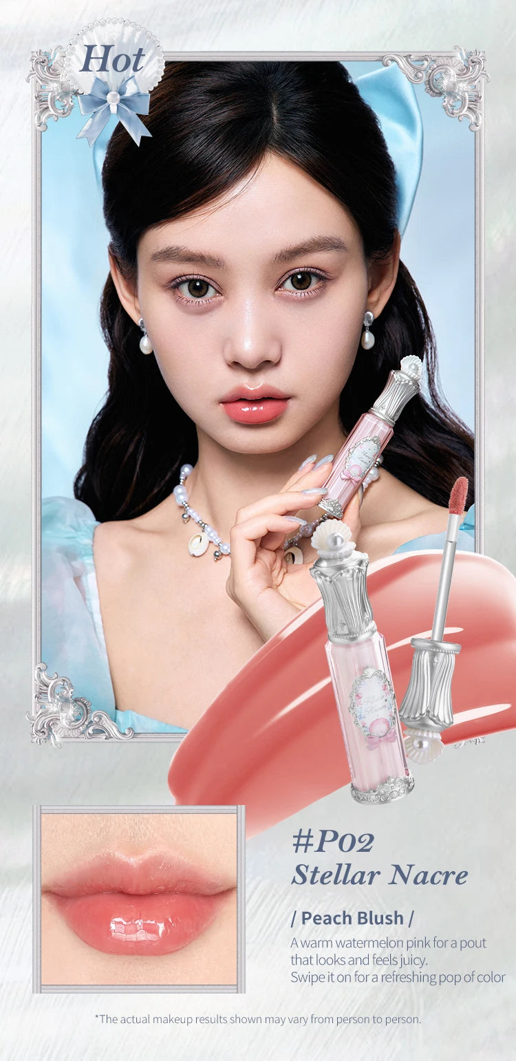 Nourishing Tinted Lip Glaze for Hydrated Glossy Lips - 18