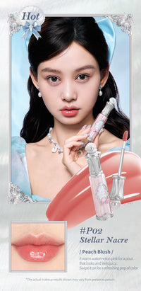 Nourishing Tinted Lip Glaze for Hydrated Glossy Lips