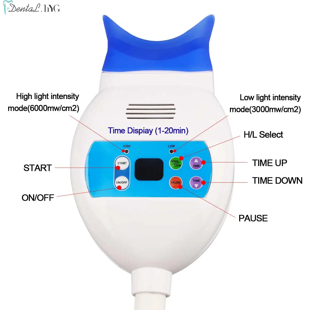 Professional LED Teeth Whitening Accelerator Lamp - 4
