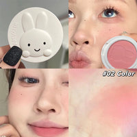 Matte Bunny Blush Palette for Natural Cheek Color