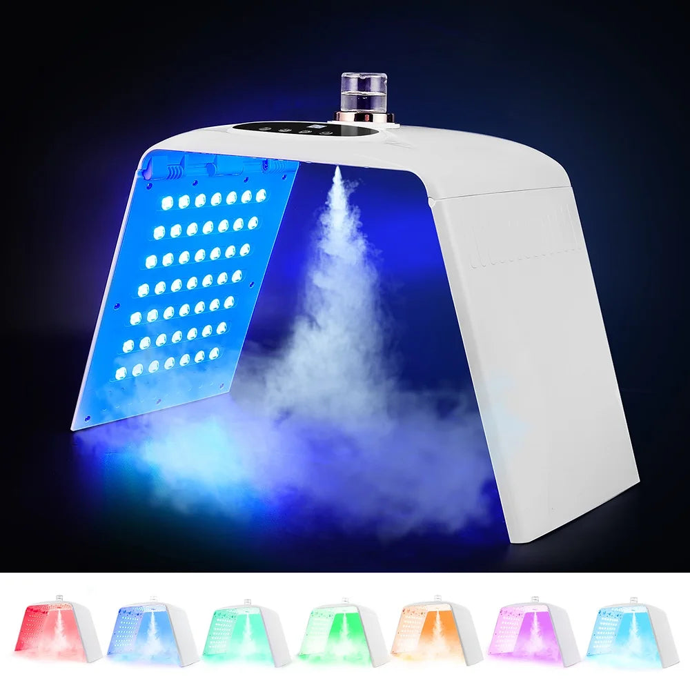 7-Color LED Photon Therapy Mask with Nano Hydration Mist - 1