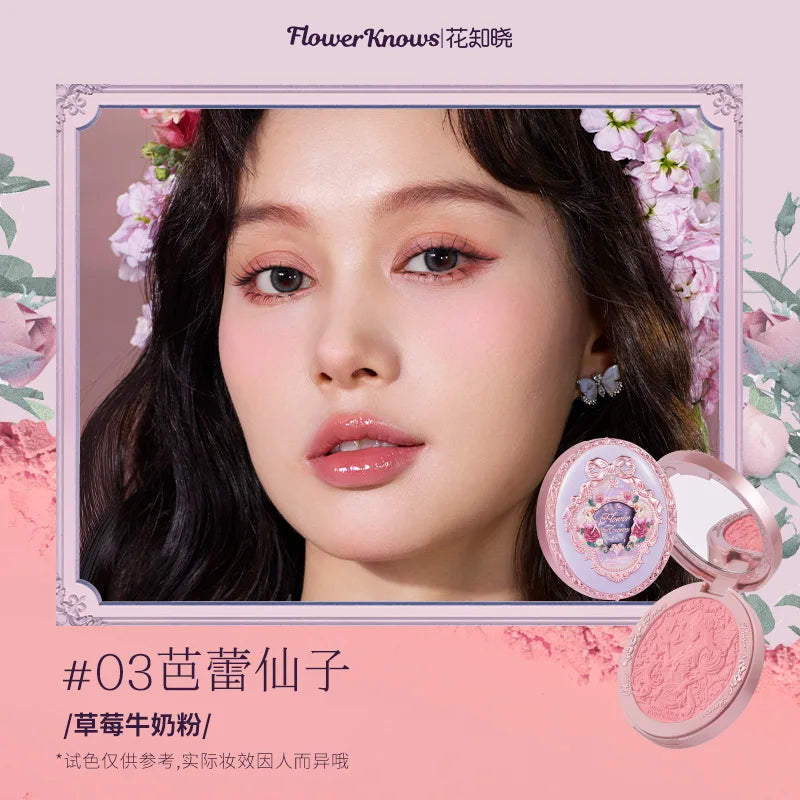 Long-Lasting Lightweight Powder Blush for Radiant Skin - 48