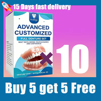 Realistic Temporary Denture Set for a Confident Smile