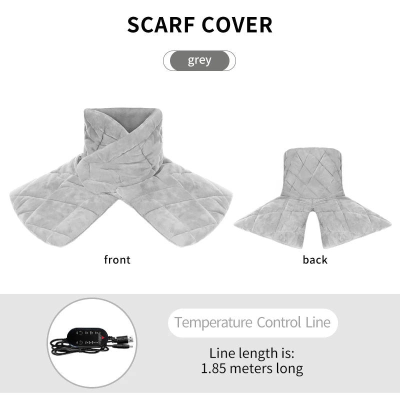 Electric Heated Neck and Shoulder Heating Wrap - 18