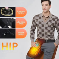 Heated Hip and Thigh Support Massage Wrap