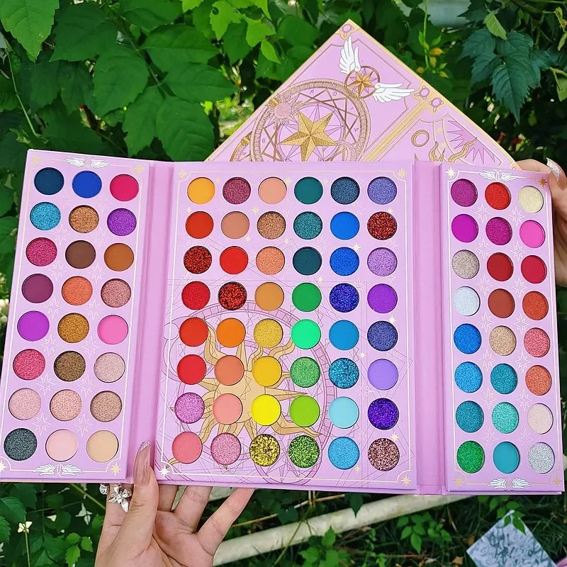 96-Color Professional Eyeshadow Palette for Every Occasion - 10