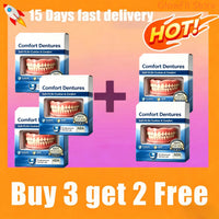 Comfort Fit Realistic Silicone Cosmetic Dentures