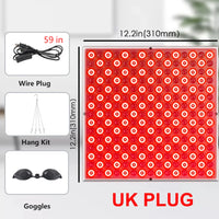 225 LED Red Light Therapy Panel for Skin Rejuvenation and Pain Relief